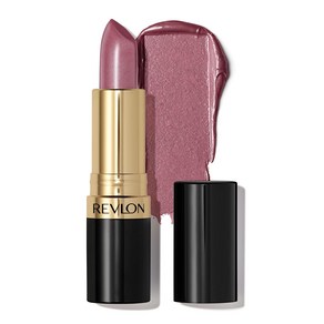 Revlon Lipstick Supe Lustous Lipstick Ceamy F Revlon 립스틱 수퍼 러스트러스 립스틱 부드럽고 도톰한 입술을 위한 크리미 포뮬러, 467 플럼 베이비, 4g, 1개