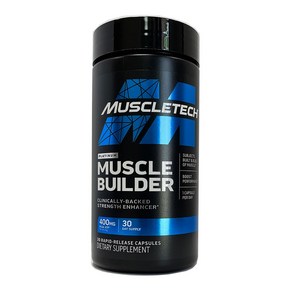 Muscletech Muscle Builde 머슬 빌더 30캡슐, 1개, 30정