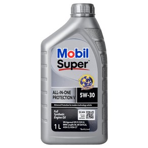 Mobil Super 3000 5W-30 1L 가솔린 디젤 엔진오일