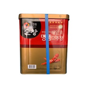 순창 현미쌀로 만든 태양초 명품고추장 14kg 대용량 업소용, 1개