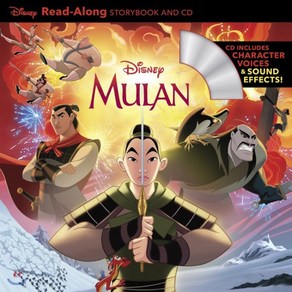 Disney: Mulan [With Audio CD] Papeback, Disney Pess