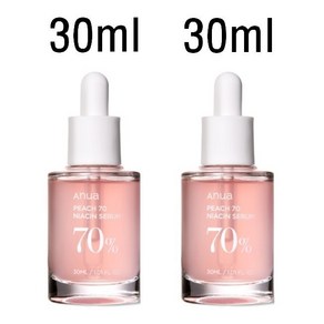 아누아 복숭아 70 나이아신 세럼 30ml, 60ml, 1개