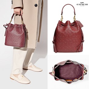 코치 오리지날 필드 버킷 시그니처 레더 C5274 Field Bucket Bag In Signature Leather