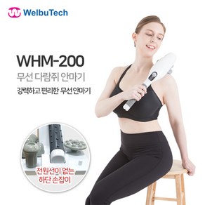 [웰뷰텍]무선 다람쥐 WHM-200 핸디형 안마기 마사지기