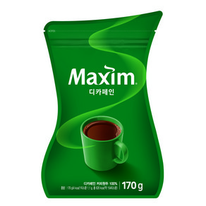 맥심 디카페인 커피 리필 170g, 1개입, 1개