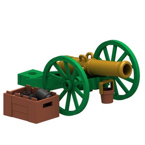 Medieval Militay Napoleon Was Solide Figues Toys Weapon Equipments Accessoies Cannon Model Buil, PJ1007-1SET, 1개