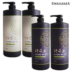 하수오 오리엔탈 헤어 샴푸 린스 1500ml x 2개구성 택, 린스 2개, 2개