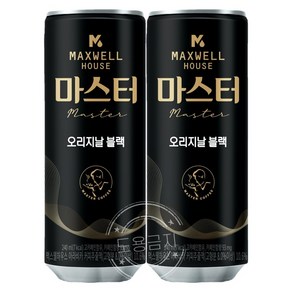 맥스웰하우스 콜롬비아나 오리지날블랙, 30개, 240ml