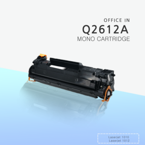 HP LaseJet 1020 Q2612A 슈퍼재생토너, 1개