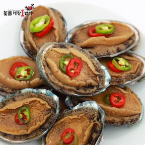 여수3대게장맛집 꽃돌게장1번가 전복장, 2kg, 1개, 2kg