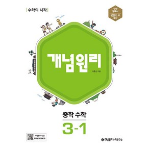 개념원리 중학 수학 3-1 (2023년)