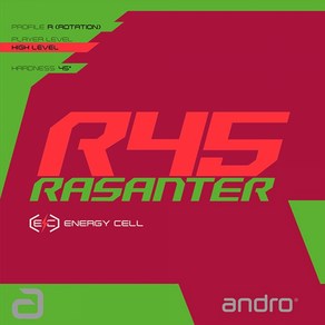 안드로 ANDRO 탁구러버 라잔터 R45 RASANTER R45