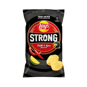 Lays 감자칩 레이즈 스트롱 칠리 라임 55g