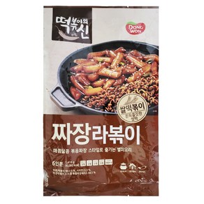 동원 떡볶이의 신 짜장 라볶이 472G (6인분) 즉석 떡볶이 [코스트코], 3개