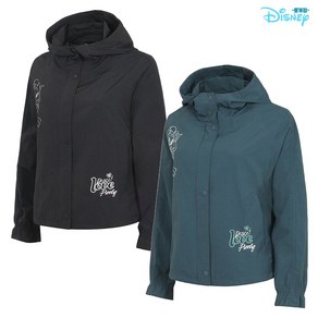 [디즈니골프 중계점] *이월상품 소량입고 70%SALE* 여성 봄 숏 나그랑 후드 점퍼 (2Colo) 캐주얼한 후드 디자인 레터링+캐릭터 자수로 포인트를 준 바람막이 점퍼