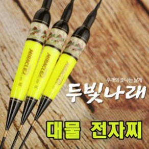 용인낚시쇼핑몰[미라클]두빛나래2점등 대물 전자찌, 1개