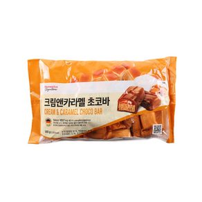 홈플러스시그니처 크림 앤 카라멜 초코바 500g 1개