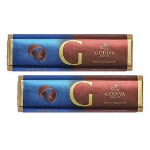 Godiva 고디바 밀크 초콜릿 바 49g x 2팩 Milk Chocolate Bar