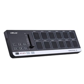 WORLDE EasyPad.12 휴대용 미니 USB 12 드럼 패드 MIDI 컨트롤러