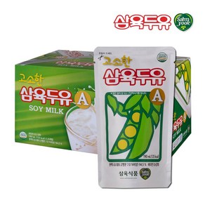 삼육식품 고소한 삼육두유A 파우치 190ml, 25개