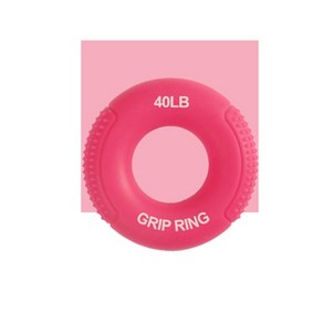 [소소마루] 손악력 운동 마사지 지압 도넛모양 악력기 손악력기 전완근 HI13550573, 1개