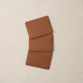 [국내제작] 오브니 천연소가죽 클래식 카드지갑