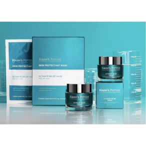 [한스펩타이드] 얼티메이트 릴리프 크림50ml 마스크25mlx5매/이제품을 구입하시면 한스마스크25mlx2매를 드립니다., 1개, 75g