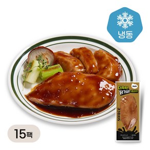 햇살닭 더촉촉한 닭가슴살 숯불갈비맛 (100g), 15개, 100g