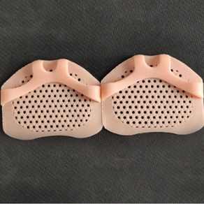 앞꿈치 실리콘 발 패드 앞발바닥 풋패드 발바닥 보호 물집방지 기능성 피로 벌집 발쿠션 슬림 스킨, 1개