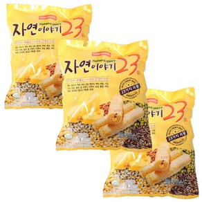 자연이야기 23곡 곡물과자 100p, 330g, 3개