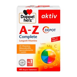 도펠헤르츠 A Z 컴플리트 40정 Doppelhez A-Z Complete, 1개