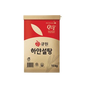 큐원 하얀 흰 백 설탕 15kg, 상세페이지 참조, 상세페이지 참조