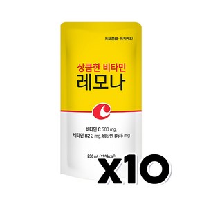 [태웅식품본사] 상큼한비타민 레모나, 10개, 230ml