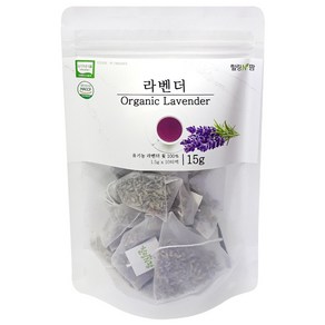 유기농 라벤더 허브차 10티백, 1.5g, 10개, 10개입, 1개