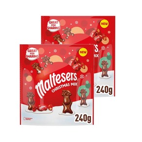 몰티져스 크리스마스 초콜릿 믹스 Malteses Malteses Chistmas Chocolate, 2개, 240g