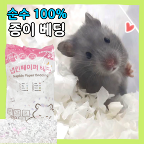 [BEST] 햄스터 순수 100% 천연 종이 베딩 굴파기 톱밥 깔짚 10L, 1개, 화이트