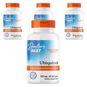 닥터스베스트 유비퀴놀 100mg 소프트젤, 60정, 4개