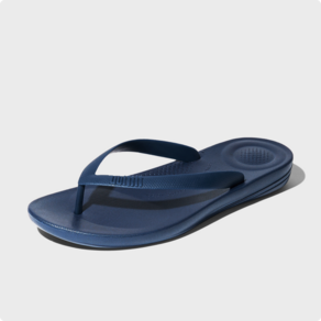 [국내매장정품] 핏플랍 FITFLOP 맨즈 아이쿠션 에고노믹 쪼리 미드나잇네이비 J80-399 Midnight Navy