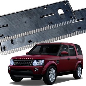 랜드로버 LANDROVER 번호판 가드 전 차종 프리미엄 카본 스킨 1P