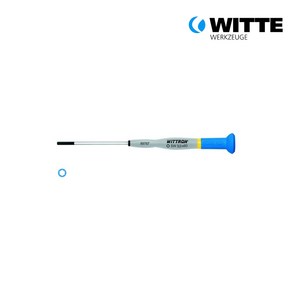 WITTE TOOLS 비테 독일 수공구 정밀 육각 드라이버 SW 0.7 x 40mm (89761)