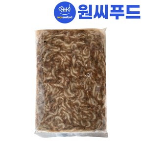 원씨푸드 냉동 민물새우 400g 새우깡 튀김용 매운탕 해물탕 육수용, 1개