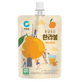 [얌얌마켓] 청정원 동글동글 한라봉 100ml x 10개