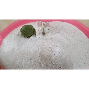 흰색모래 대용량, 1kg, 1개