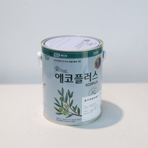 KCC 숲으로 친환경 페인트 무광 3.78L 에코플러스(K), 1개, 백색