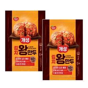 [동원] 개성 김치왕만두 2.1kg x2개, 2개