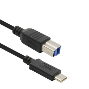 (COMS) C타입 to USB 3.0 프린터 케이블 1M/BT427 BT427, 1개