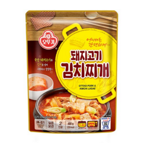 오뚜기 돼지고기 김치찌개, 480g, 1개