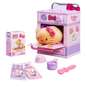 Cookeez Makey Hello Kitty® and Fiends 오븐. 믹스 앤 플러시 가장 친한 친구를 만드세요! 반죽을 오븐에 넣고 따뜻하고 향이 나는 인터랙티브한 친, Cookeez Makey Hello Kitty® a