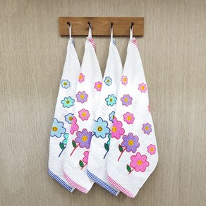 (주)타올인 미스타준 해바라기 행주40g 35x40cm 식당주방 면100%, 파랑, 1개