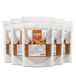 백세식품 강황환 500g 인도산(최상급) HACCP 인증제품, 5개